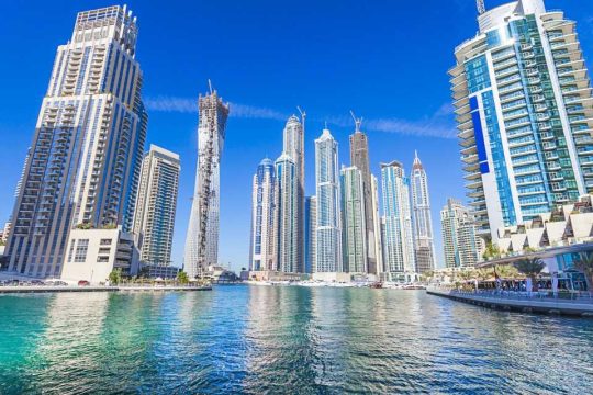 paket tour dubai murah - dubai marina 