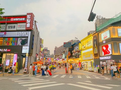 hongdae youth avenue paket tour korea selatan